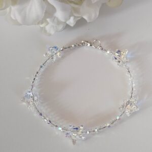 Гривна Звезда от кристали Swarovski Crystals